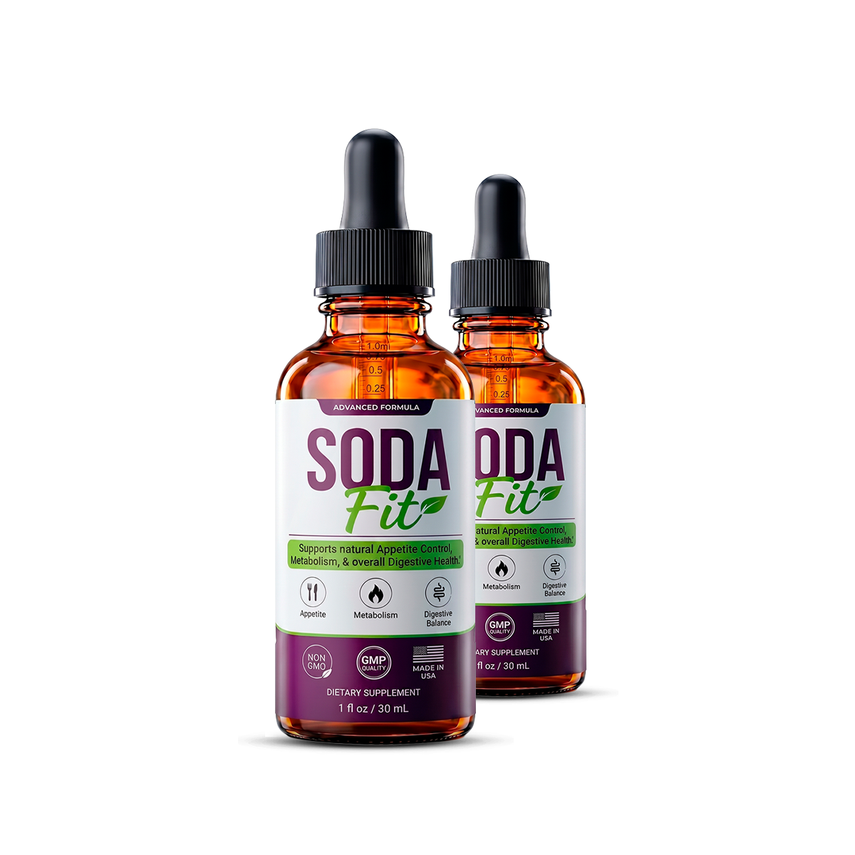 SodaFit two bottle product pack